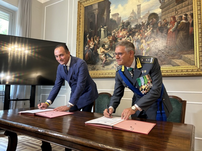 Regione e Guardia di Finanza firmano il “protocollo legalità” per i fondi PNRR