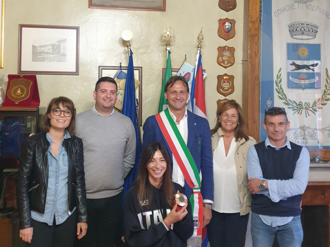 L’olimpionica Andreea Ionela Mogos celebrata in Comune a Volpiano