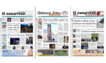 Il Canavese e Il Giornale di Ivrea (del 2 ottobre) in edicola. Ecco le prime pagine