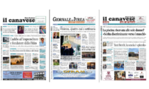 Il Canavese e Il Giornale di Ivrea (del 20 novembre) in edicola. Ecco le prime pagine