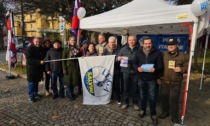 La Lega in piazza a Ivrea per chiedere più sicurezza in città