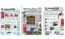 Il Canavese e Il Giornale di Ivrea (del 24 dicembre) in edicola. Ecco le prime pagine