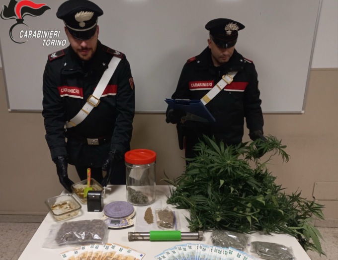 Arrestato a Vistrorio 40enne per produzione e traffico di droga