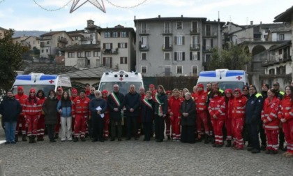 Tre nuove ambulanze per la Croce Rossa Valli di Lanzo