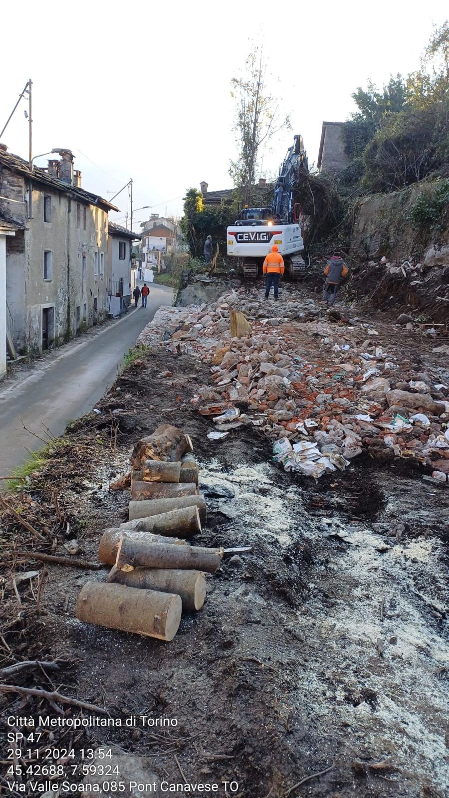 demolizione_costruzione_lungo_SP_47_località_Villanuova_Pont Canavese_11_2024_4