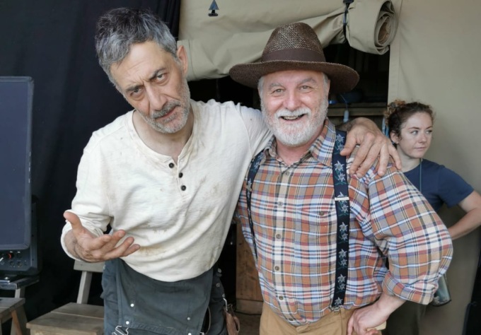 Stefano Saccotelli in un episodio della serie cult I delitti del Barlume