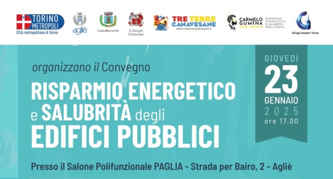 Come rendere gli edifici più sostenibili: le risposte in un convegno ad Agliè