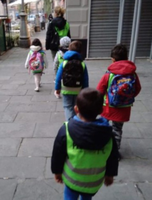 Borgaro sensibilizza i giovani alla mobilità sostenibile con il progetto Pedibus nelle scuole