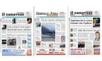 Il Canavese e Il Giornale di Ivrea (dell'15 gennaio) in edicola. Ecco le prime pagine