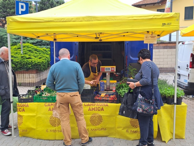 Il mercato contadino di Campagna Amica a Leini rinnovato fino al 2030