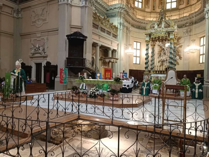 San Benigno ha accolto il nuovo vescovo di Ivrea, Monsignor Daniele Salera