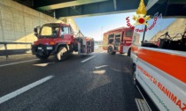 Schianto sulla A4, paura per una scolaresca di Ivrea in gita