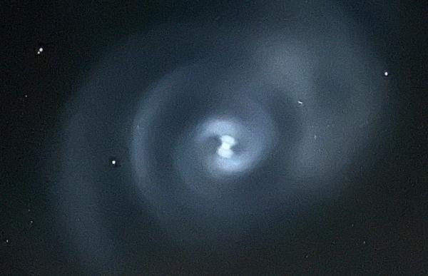 Un «ufo» nei cieli del Canavese? No, è la navicella di Elon Musk