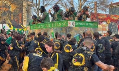 Storico Carnevale di Ivrea: i vincitori della Battaglia delle Arance 2025