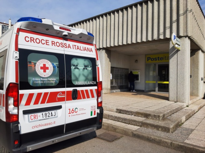 Malore fatale all’ufficio postale di Volpiano: uomo muore davanti ai presenti