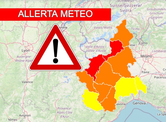 Allerta rossa in Canavese: piogge torrenziali e rischio esondazioni