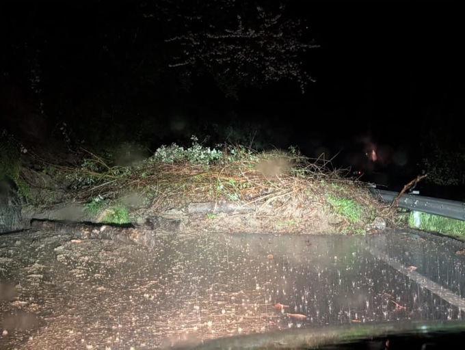 Maltempo sul Canavese: le strade chiuse dalla Città Metropolitana di Torino