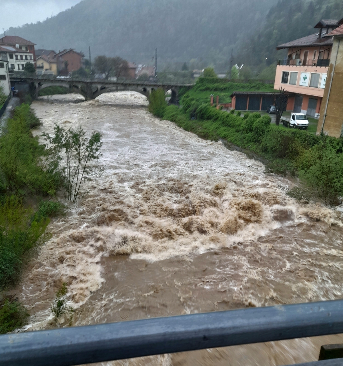 Lanzo piena del Tesso