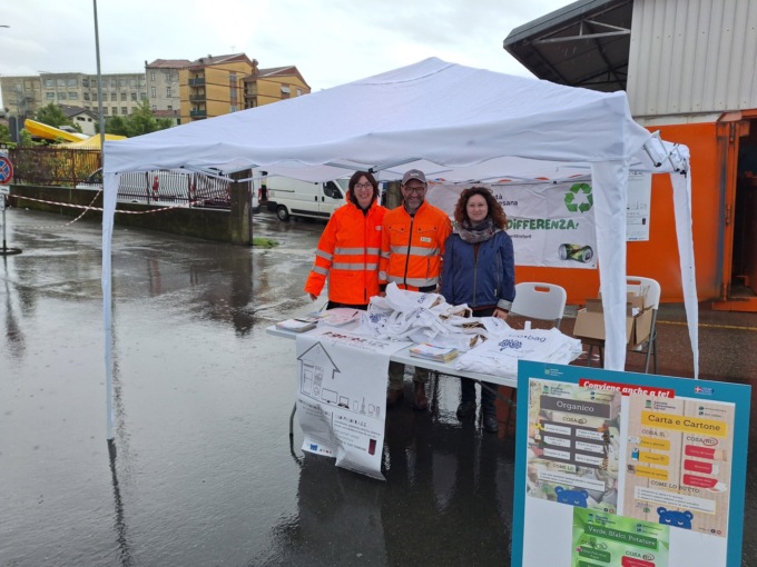 Rifiuti elettronici: raccolti 14 quintali in una sola mattinata