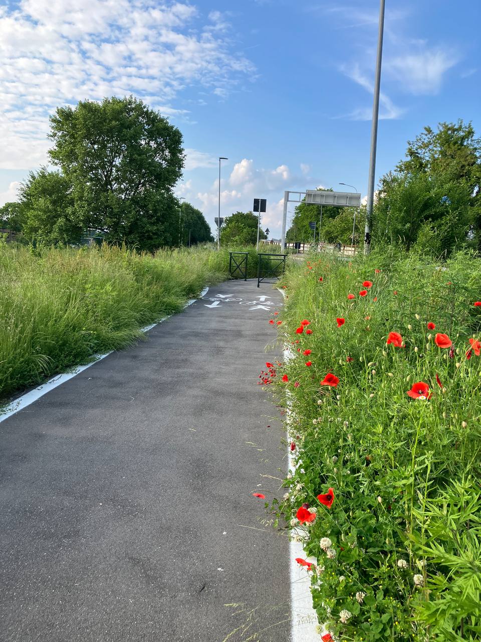Accesso ciclabile lato torinese