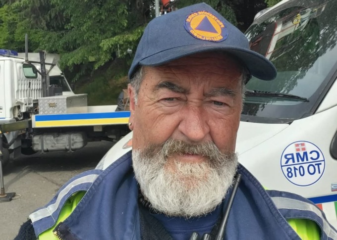 Addio a Domenico Pasteris, volontario della Protezione Civile e attore per passione
