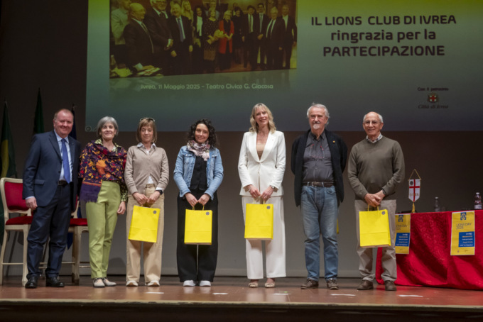 Il Lions Club di Ivrea ha presentato l’attività svolta nell’anno sociale 2024-25