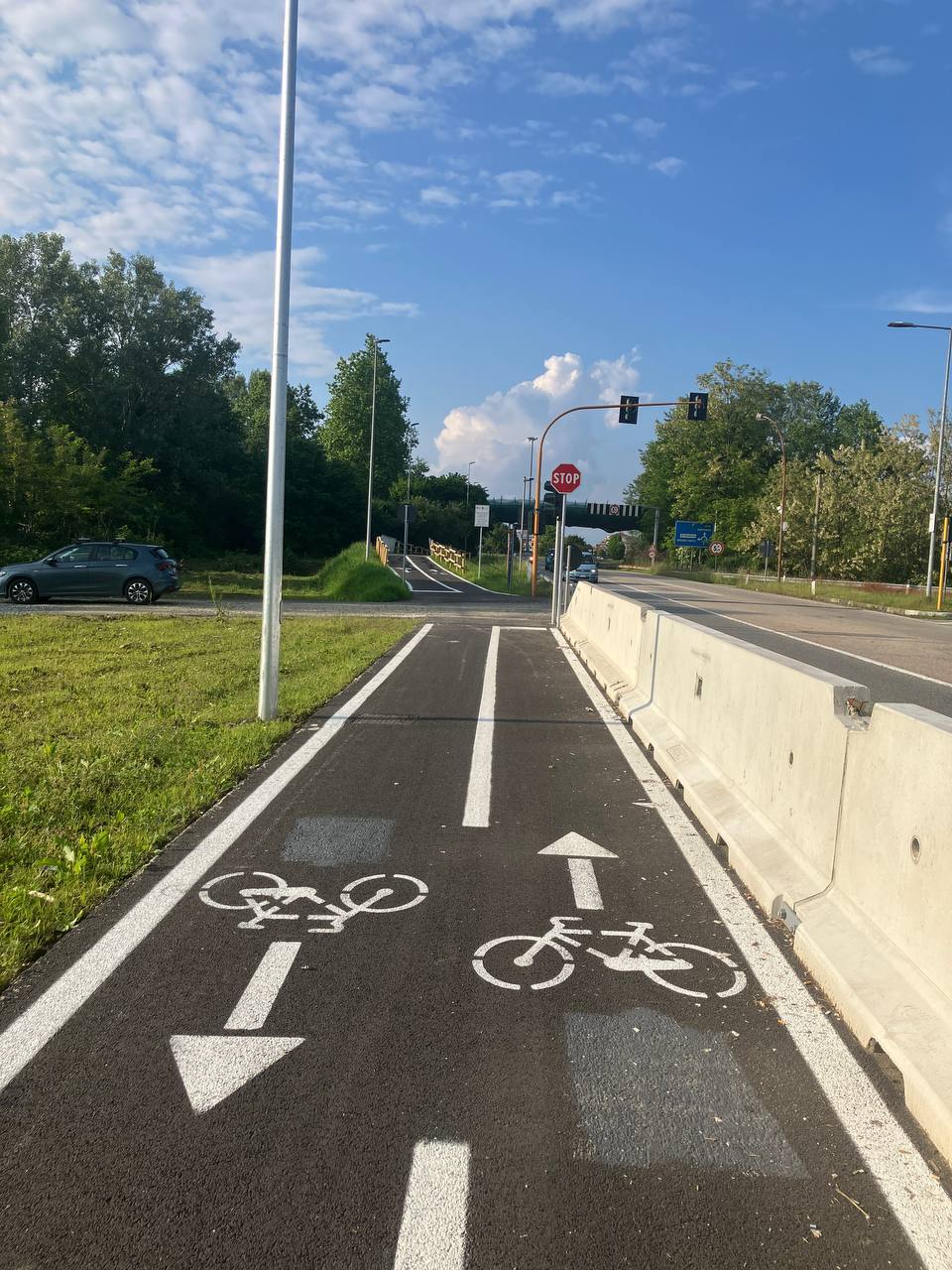 Tratto cavalcatangenziale direzione Mappano