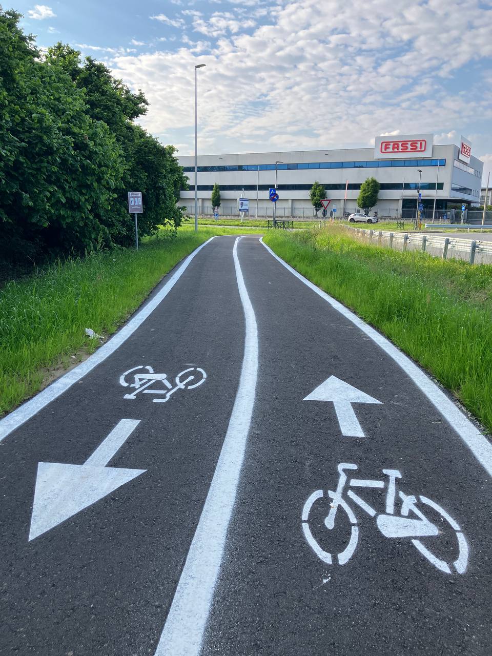 Tratto mappanese direzione Via Rivarolo