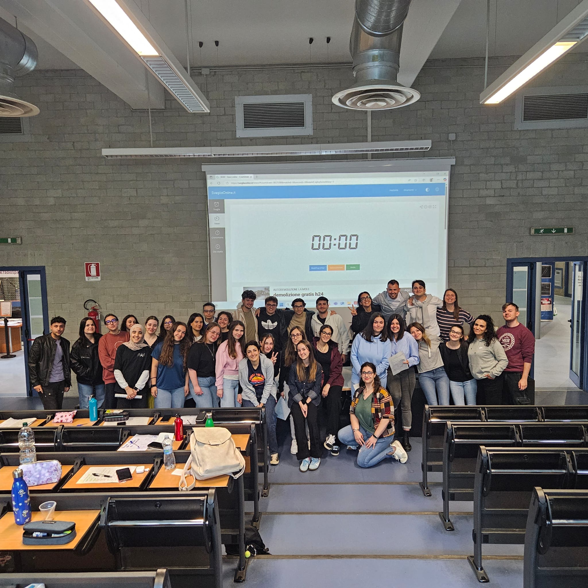 studenti 2° anno infermieristica Ivrea gruppo a
