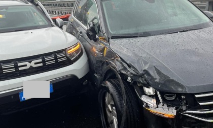 Incidente sulla Torino-Aosta all’altezza di San Giorgio: traffico bloccato, due feriti