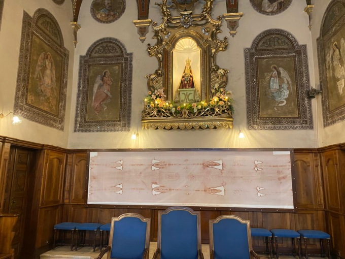 La Sindone a Belmonte, anche al santuario si può ammirare il sacro lino