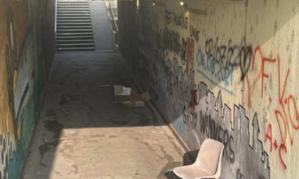 Sottopasso è terra di nessuno, vandalismi e tanta insicurezza