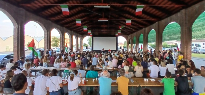 Castellamonte per Gaza: in centinaia all’evento “Umanità Sospesa”