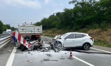 Incidente sull'autostrada Torino-Aosta a San Giorgio: traffico bloccato, un ferito trasportato in ospedale