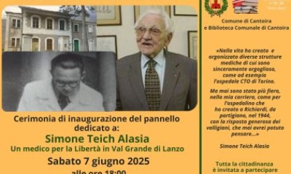 Simone Teich Alasia, “un medico per la Libertà in Val Grande di Lanzo”