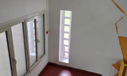 Gli studenti della secondaria di San Giorgio trasformano la scuola con stucco, rulli e creatività