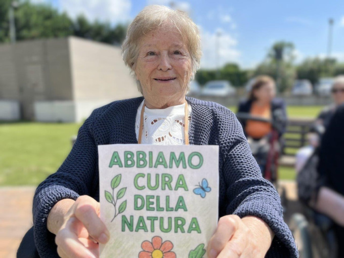 “Il gesto verde” di Emeis Italia nelle rsa e nelle cliniche di riabilitazione psichiatrica