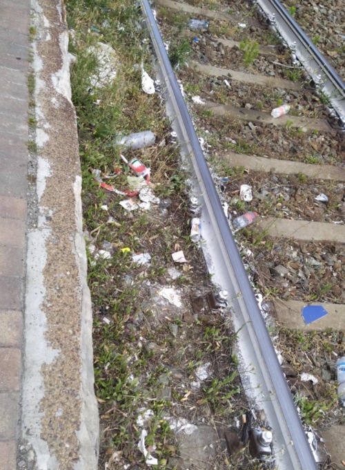 Alla stazione di Volpiano regnano vandali e degrado