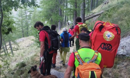 Donna si perde durante un'escursione: intervento del Soccorso Alpino