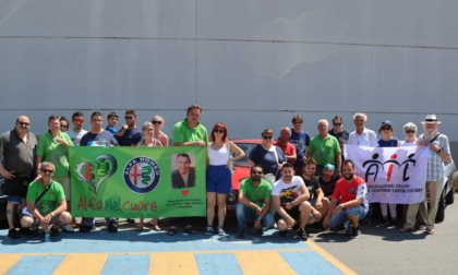 Burolo, raduno Alfa Romeo per l'AIL: raccolti 550 euro per i pazienti ematologici