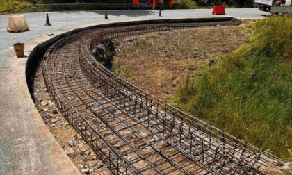 Lavori sulla SP44 Cuorgnè-Alpette: riasfaltature, messa in sicurezza e nuovi guard-rail