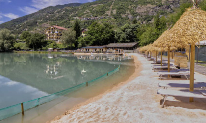 In Valle d’Aosta esiste una spiaggia in mezzo alle montagne!