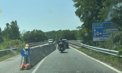 Prorogati i lavori sul ponte Chiusella a Romano fino al 12 agosto: Anas rassicura in vista della Vuelta
