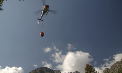 Ronco Canavese: incendio boschivo minaccia il Parco del Gran Paradiso