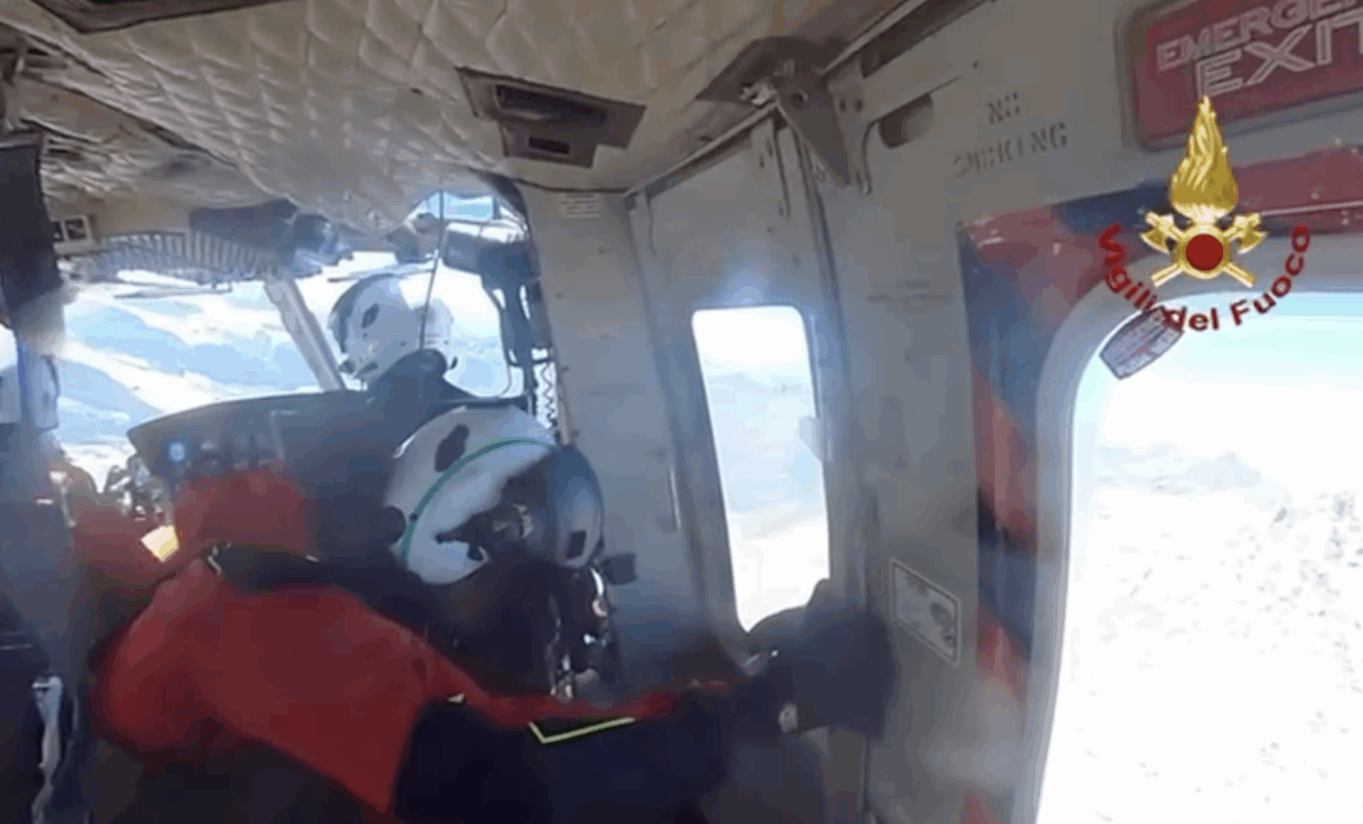 Soccorso alta quota Vigili del fuoco
