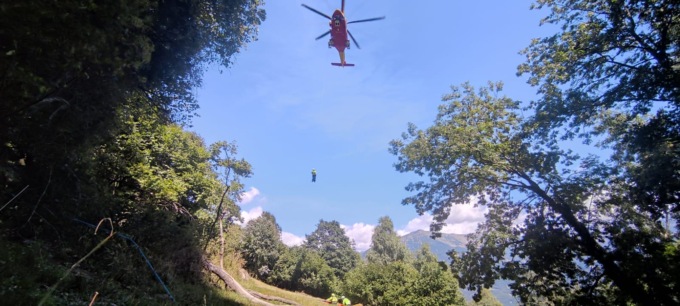 Domenica di interventi in Canavese per il Soccorso Alpino