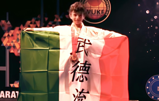 E’ già campione del Mondo in arti marziali a soli 8 anni