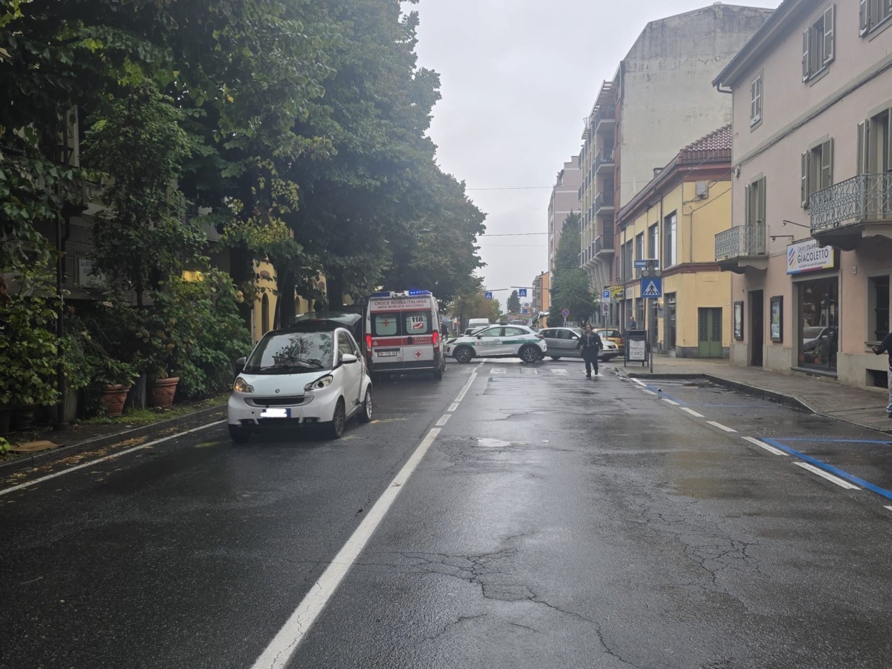 Donna investita a Rivarolo, trasportata al San Giovanni Bosco