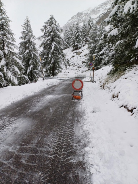 Neve e maltempo: chiuse le strade provinciali del Nivolet e del Malciaussia