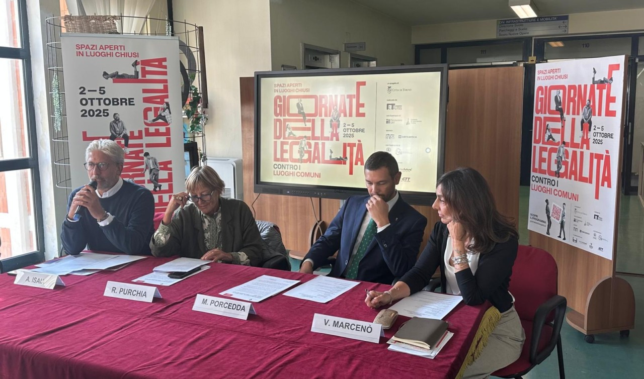 Dal 2 al 5 ottobre tornano a Torino le Giornate della Legalità